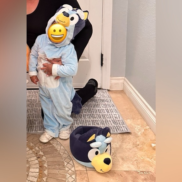 Bluey plush basket for trick or treating - Picture 4 of 4